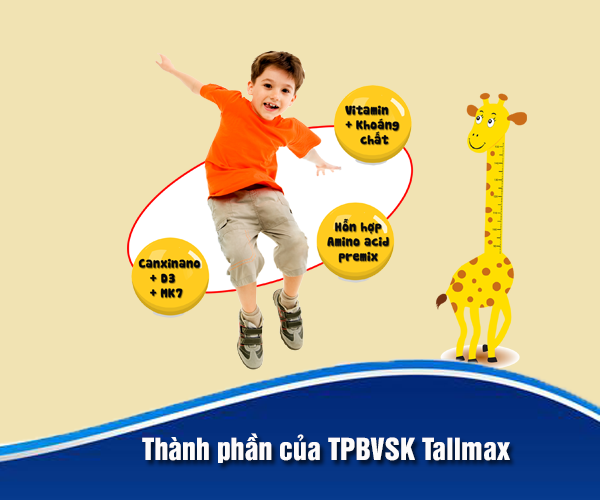 Thành phần của TPBVSK Tallmax